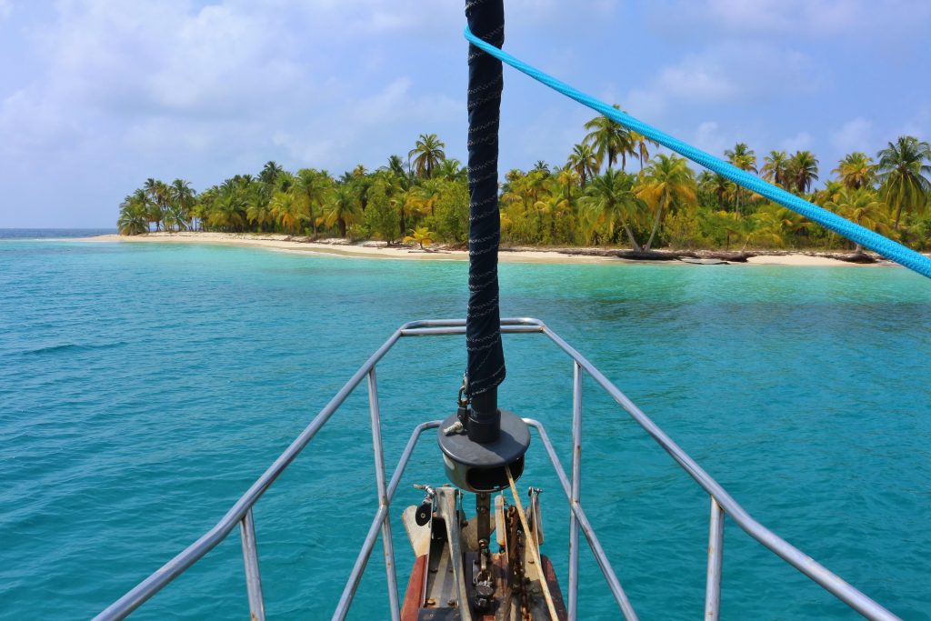 Voilier à San Blas