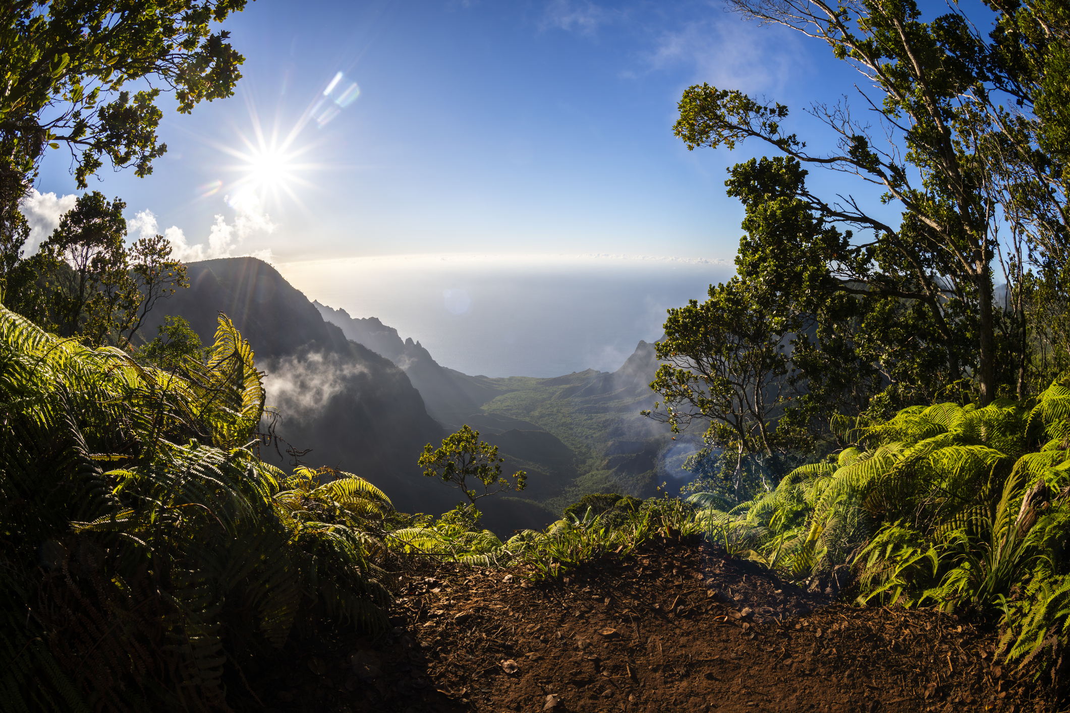 NaPali vue aérienne