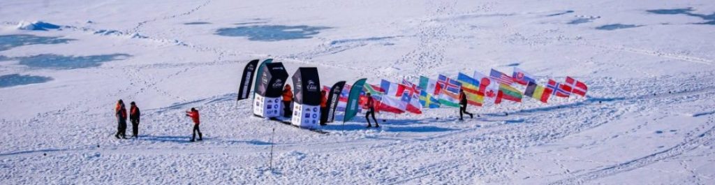 North Pole Marathon banner