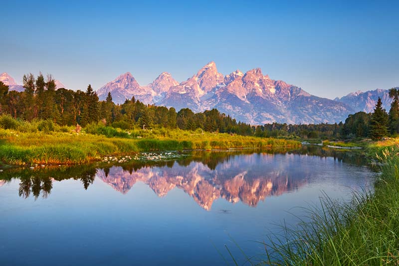 Grand Teton at Schwabacher's Landing