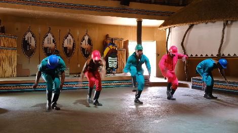 Gumboots Danseurs africains