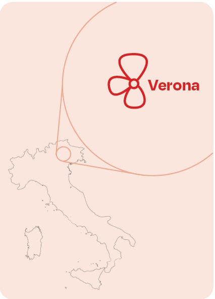 Carte Vérone