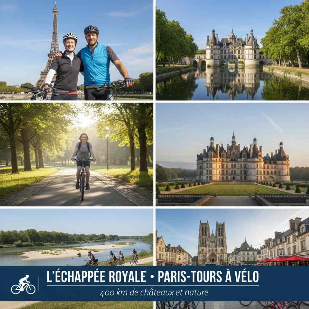 Photos du voyage Paris-Tours à vélo 2026