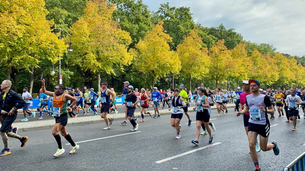 Marathon de Berlin avec Contact Amérique - Depart