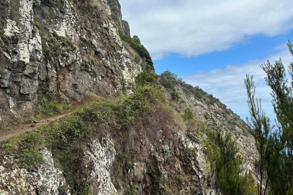 Le sentier escapré sur l'Ile de Madère